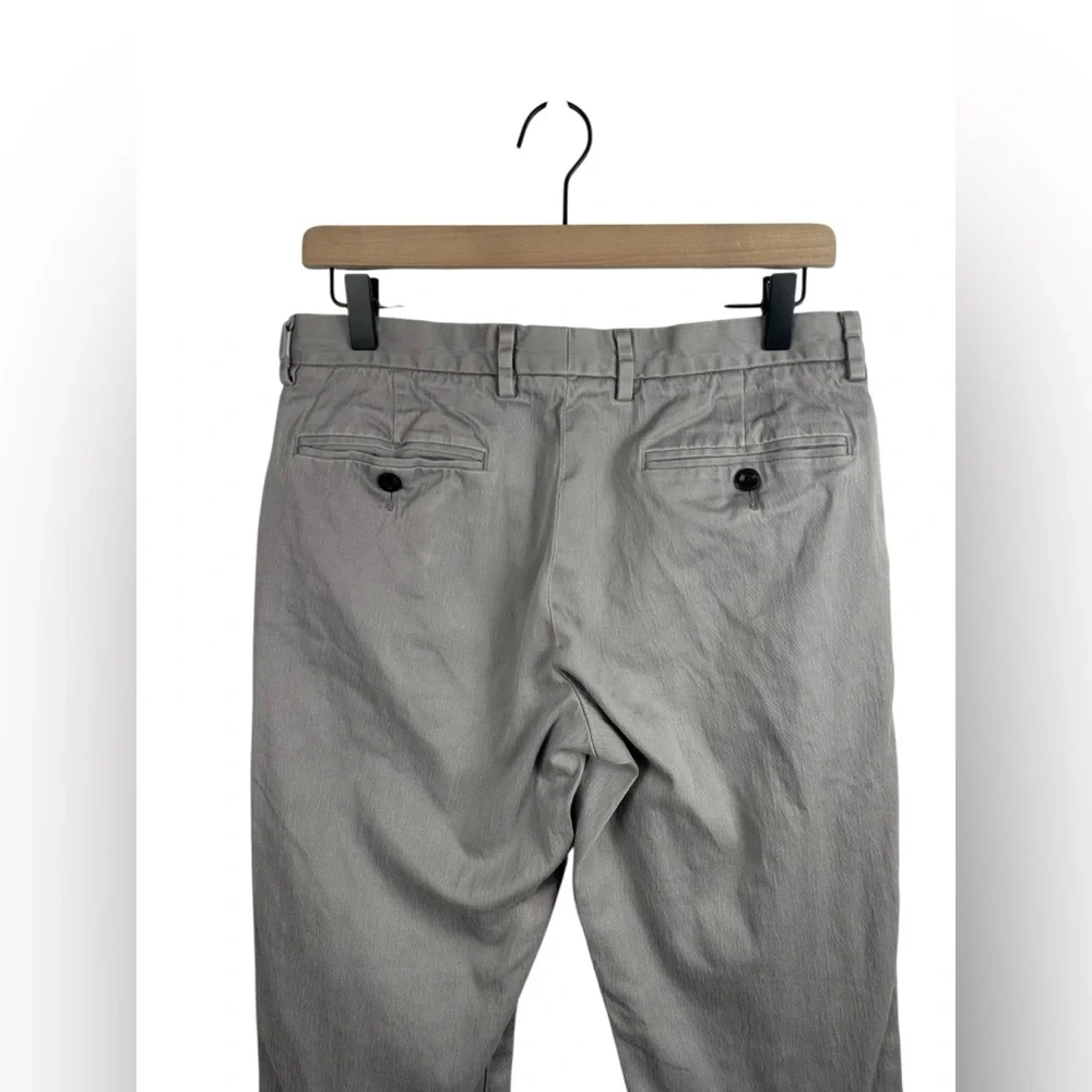 J.Crew Bowery Slim Stretch Chino‎ Pants Gray Men’s 30x32 Cotton Elastane